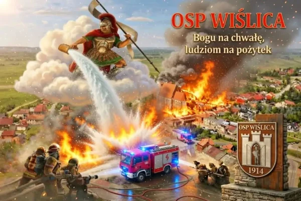 Pożar składowiska odpadów – strażacy walczą z ogniem i toksycznym dymem