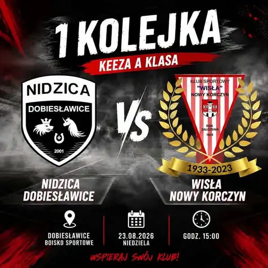 Piłkarze z Nowego Korczyna rozpoczynają sezon w KEEZA A Klasie