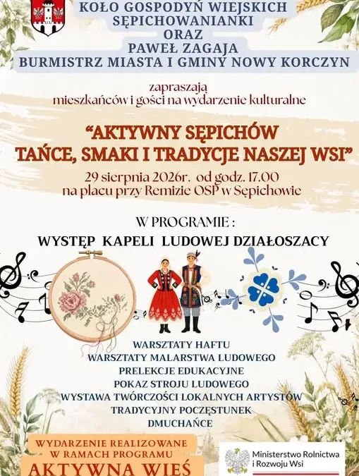 Aktywny Sępichów: święto tradycji, tańca i lokalnych smaków