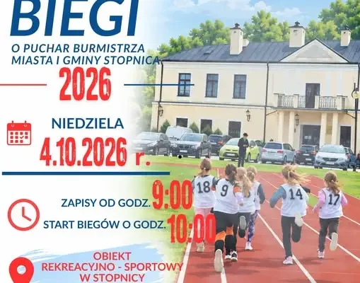 XXI Międzygminny Bieg o Puchar Burmistrza Stopnicy – zapisy już 4 października