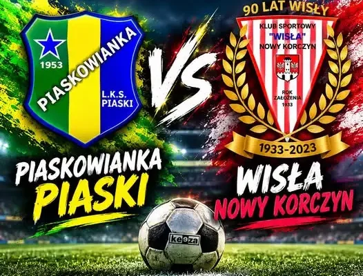 Wisła Nowy Korczyn zagra z Piaskowianką Piaski w 5. kolejce KEEZA A Klasy