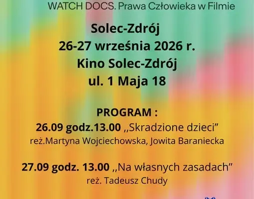 WATCH DOCS w Solcu-Zdroju: poruszające filmy o skradzionych dzieciach i dorastaniu