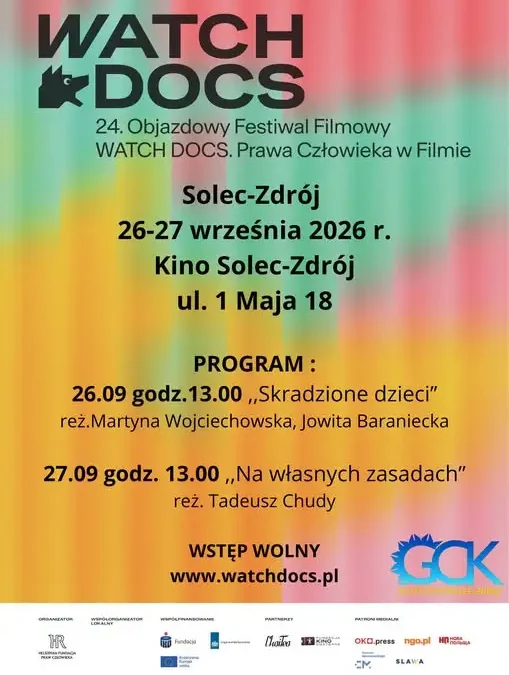 WATCH DOCS w Solcu-Zdroju: poruszające filmy o skradzionych dzieciach i dorastaniu