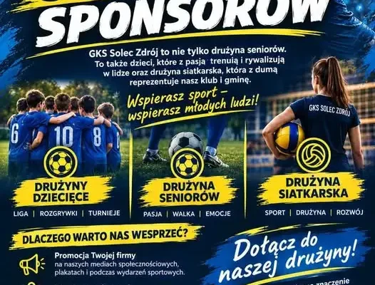 GKS Strumyk Solec-Zdrój szuka sponsorów i wsparcia dla klubu