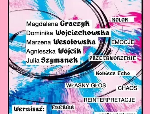 Kobiecy dialog z mistrzami awangardy – nowa wystawa w Gminnym Centrum Kultury