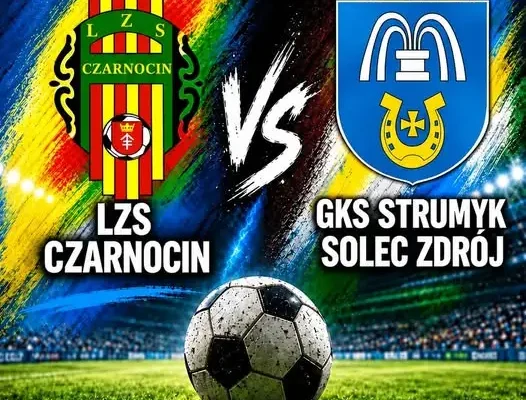 LZS Czarnocin pokonuje GKS Strumyk Solec Zdrój 3:0