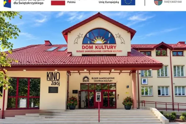 Busko-Zdrój: zakończono przebudowę Samorządowego Centrum Kultury za blisko 4,8 mln zł
