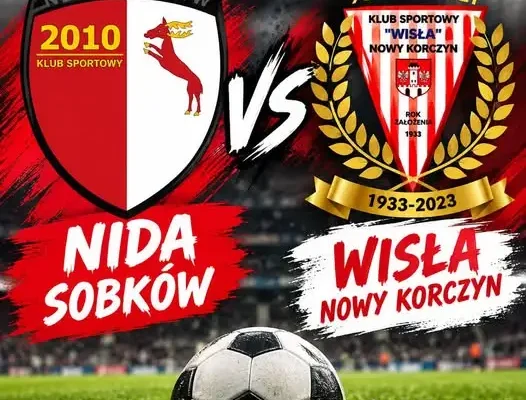 Wisła Nowy Korczyn zagra z Nidą Sobków w 8. kolejce Keeza A Klasy