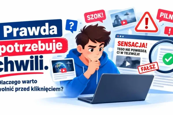 Dezinformacja w sieci – jak nie dać się nabrać?