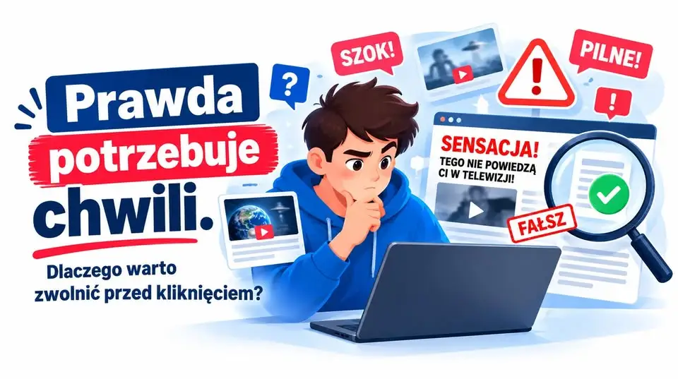 Dezinformacja w sieci – jak nie dać się nabrać?