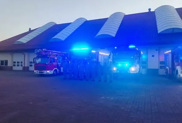 Buscy strażacy oddali hołd kolegom z Niska
