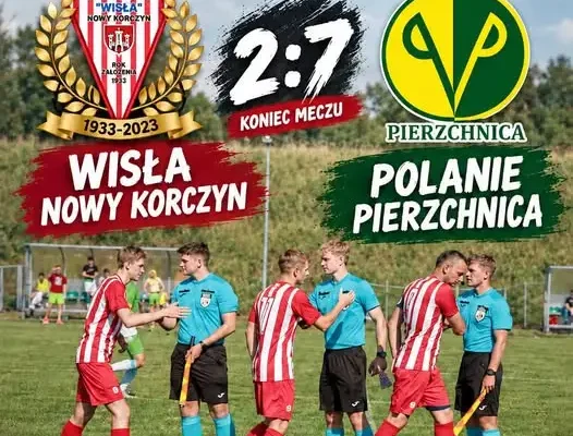 Wisła Nowy Korczyn przegrywa 2:7. Kibice liczą na poprawę w kolejnych meczach
